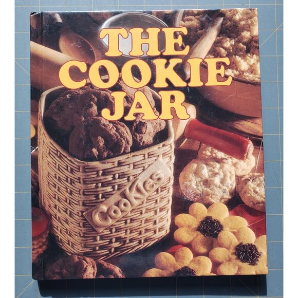 The Cookie Jar 1995 Hardcover Baking Cookbook with Illustrations - Picture 1 of 10